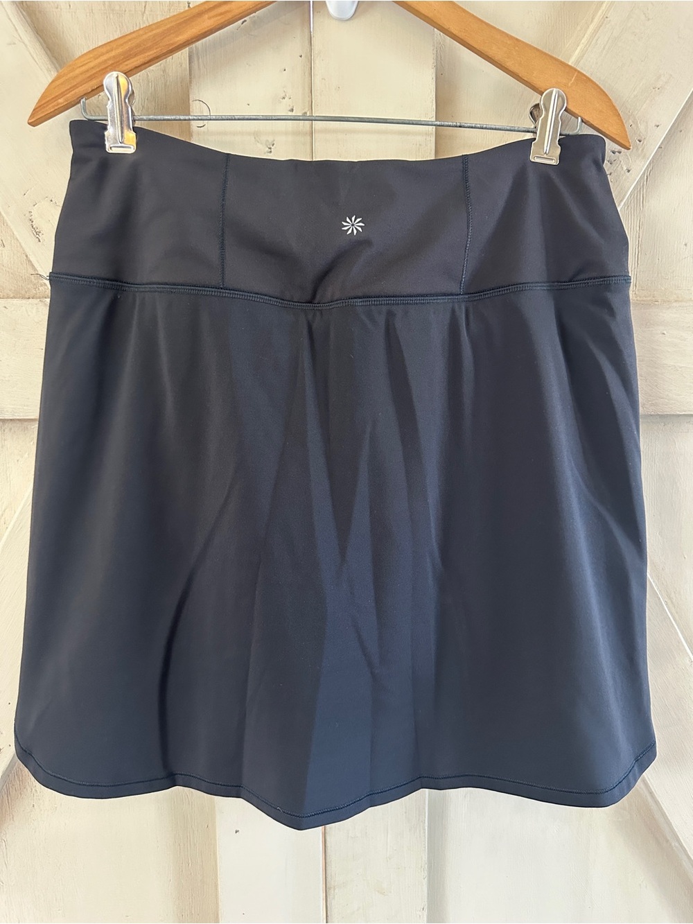 Athleta Fairway Golf Skort 18” Black Size M – Zip Pockets - Picture 6 of 7